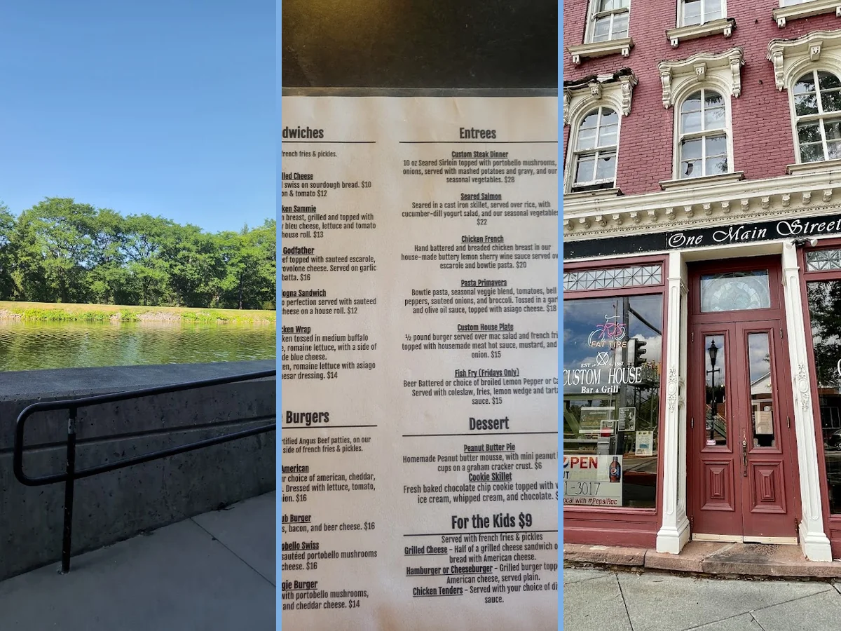 Bourbon, Grill, Canal Views